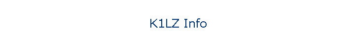 K1LZ Info