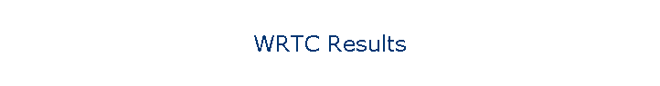 WRTC Results